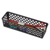 Recycled Supply Basket, 10.125" X 3.0625" X 2.375", Black, 3/pack