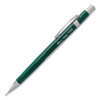 Sharp Mechanical Pencil, 0.5 Mm, Hb (#2.5), Black Lead, Green Barrel