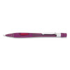 Quicker Clicker Mechanical Pencil, 0.9 Mm, Hb (#2.5), Black Lead, Transparent Burgundy Barrel