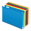 Extra Capacity Reinforced Hanging File Folders With Box Bottom, Legal Size, 1/5-cut Tab, Assorted, 25/box - IVSPFX5143X2ASST