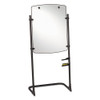 Total Erase Presentation Dry Erase Easel, 31 X 41, White, Black Steel Frame