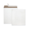 Extra-rigid Photo/document Mailer, Cheese Blade Flap, Self-adhesive Closure, 12.75 X 15, White, 25/box