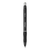 S-gel Retractable Gel Pen, Medium 0.7 Mm, Black Ink, Black Barrel, 36/pack