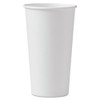 Polycoated Hot Paper Cups, 20 Oz, White, 600/carton