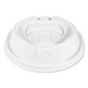 Optima Reclosable Lids For Paper Hot Cups For 10-24 Oz Cups, White, 1000/carton