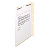 Self-adhesive Folder Dividers For Top/end Tab Folders W/ 2-prong Fasteners, Letter Size, Manila, 100/box