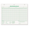 Daily Attendance Card, 8 1/2 X 11, 50 Forms