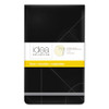 Idea Collective Journal, 1 Subject, Wide/legal Rule, Black Cover, 5 X 8.25, 120 Sheets