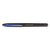 Air Porous Rollerball Pen, Medium 0.7mm, Blue Ink, Black Barrel, Dozen