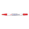 Permanent Marker, Fine Bullet Tip, Red