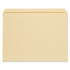 Top Tab Manila File Folders, Straight Tab, Letter Size, 11 Pt. Manila, 100/box