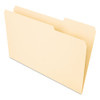 Interior File Folders, 1/3-cut Tabs, Legal Size, Manila, 100/box - IVSUNV15213