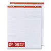 Easel Pads/flip Charts, 27 X 34, White, 50 Sheets, 2/carton - IVSUNV35601