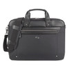 Irving Briefcase, 16.54" X 2.36" X 13.39", Polyester, Black