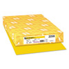 Color Paper, 24lb, 11 X 17, Solar Yellow, 500/ream