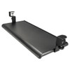 Adaptivergo Clamp-on Keyboard Tray, 27.5" X 12.25", Black