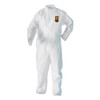 A20 Breathable Particle Protection Coveralls, Zip Closure, 2x-large, White - IVSKCC49105