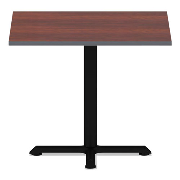 Reversible Laminate Table Top, Square, 35 3/8w X 35 3/8d, Medium Cherry/mahogany