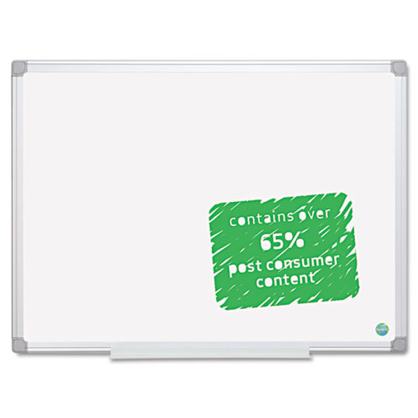 Earth Easy-clean Dry Erase Board, 48 X 72, Aluminum Frame