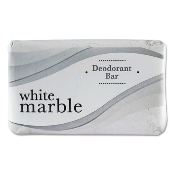 Individually Wrapped Deodorant Bar Soap, White, # 3 Bar, 200/carton