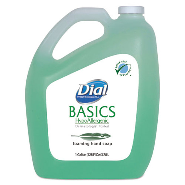 Basics Foaming Hand Soap, Original, Honeysuckle, 1 Gal Bottle, 4/carton