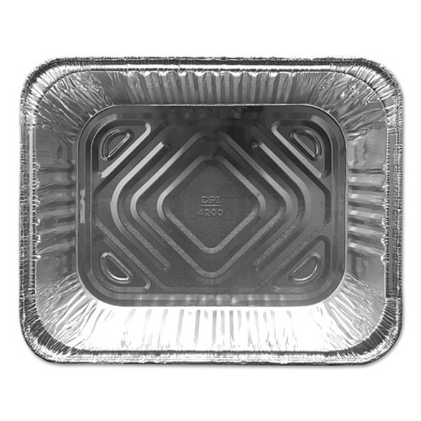 Aluminum Steam Table Pans, Half Size, Deep, 100/carton