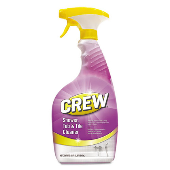 Crew Shower, Tub & Tile Cleaner, Liquid, 32 Oz
