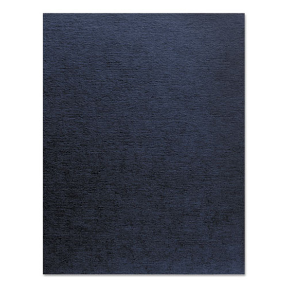 Linen Texture Binding System Covers, 11 X 8-1/2, Navy, 200/pack