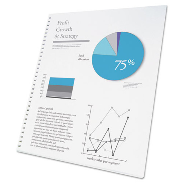 Proclick Presentation Paper, 96 Bright, 32-hole. 24lb, 8.5 X 11, White, 250/pack