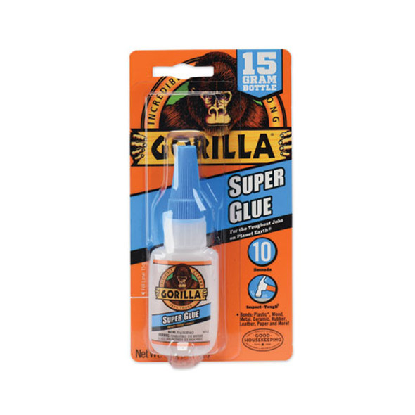 Super Glue, 0.53 Oz, Dries Clear