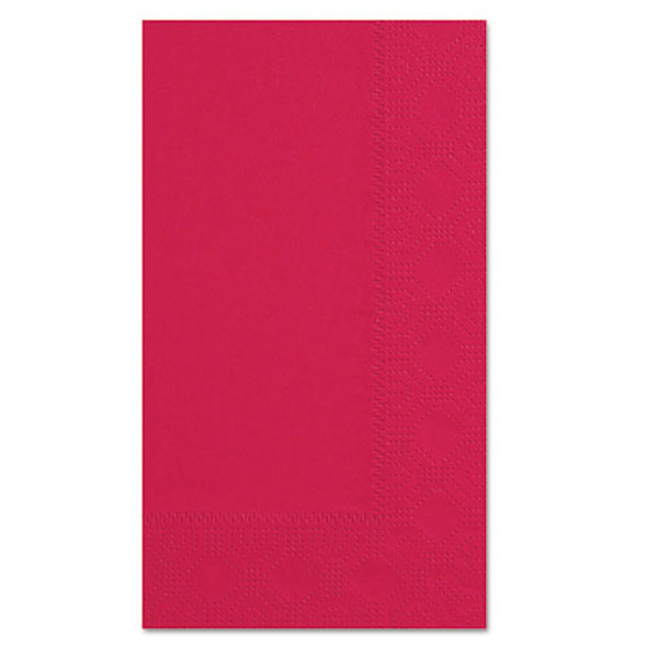 Dinner Napkins, 2-ply, 15 X 17, Red, 1000/carton