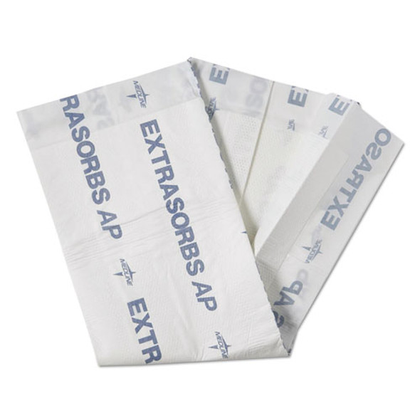 Extrasorbs Air-permeable Disposable Drypads, 30" X 36", White, 5 Pads/pack