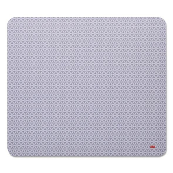 Precise Mouse Pad, Nonskid Back, 9 X 8, Gray/bitmap