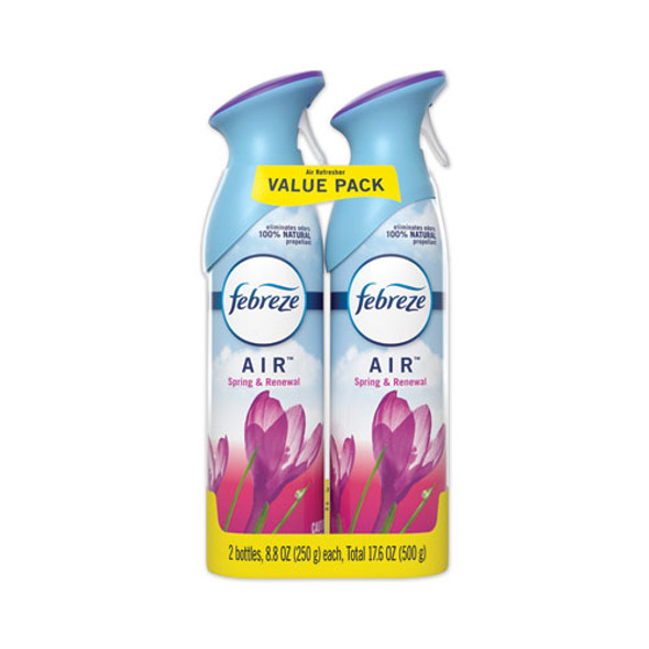 Air, Spring & Renewal, 8.8 Oz Aerosol, 2/pack, 6 Pack/carton