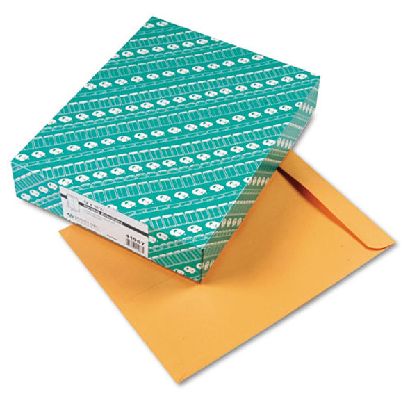 Catalog Envelope, #15 1/2, Cheese Blade Flap, Gummed Closure, 12 X 15.5, Brown Kraft, 100/box