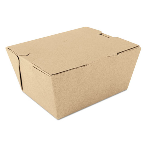 Champpak Carryout Boxes, #1, Kraft, 4.38 X 3.5 X 2.5, 450/carton