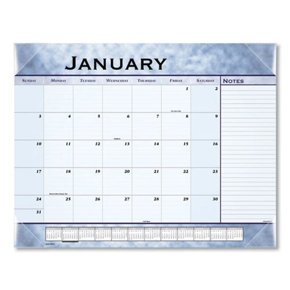 Desk Pad,17x22 Month,be
