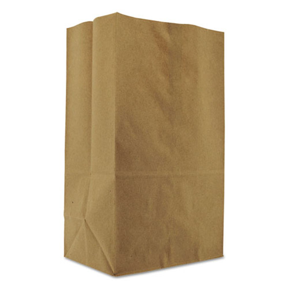 Grocery Paper Bags, 57 Lbs Capacity, 1/8 Bbl, 10.13"w X 6.75"d X 14.38"h, Kraft, 500 Bags