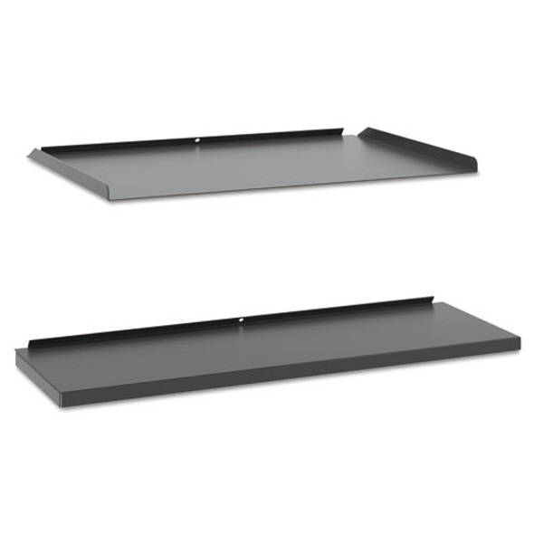 Manage Series Shelf And Tray Kit, Steel, 17.5w X 9d X 1h, Ash