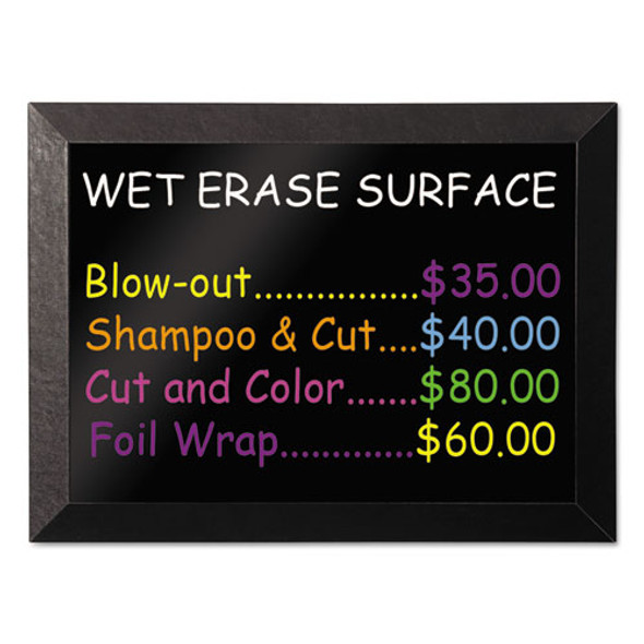 Kamashi Wet-erase Board, 36 X 24, Black Frame