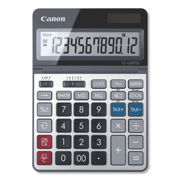 Ts-1200tsc Desktop Calculator, 12-digit Lcd