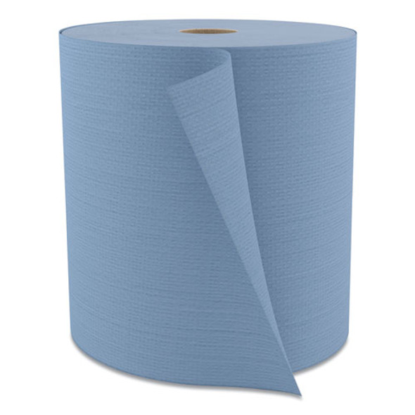 Tuff-job Spunlace Towels, Blue, Jumbo Roll, 12 X 13, 475/roll