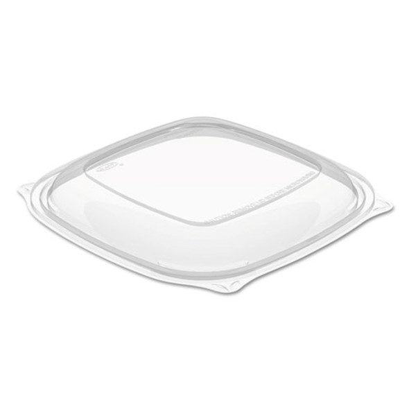 Presentabowls Pro Square Lids F/24-32oz Bowls, Clear, 8.5x8.5, 63/bag, 4 Bag/ct