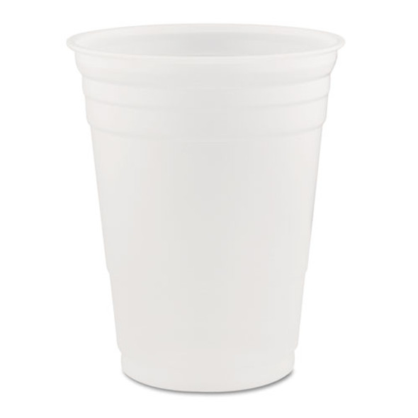 Conex Translucent Plastic Cold Cups, 16oz, 1000/carton