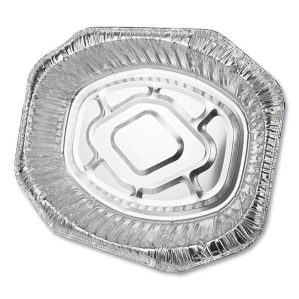 Aluminum Roaster Pans, Extra-large Oval, 50/carton