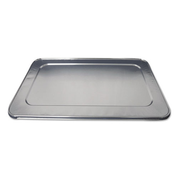 Aluminum Steam Table Lids For Heavy-duty Full Size Pan, 50/carton