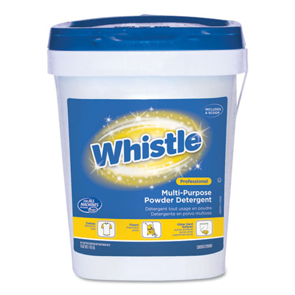 Whistle Multi-purpose Powder Detergent, Citrus, 19 Lb Pail