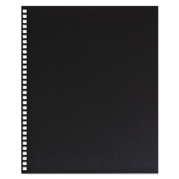 Proclick Pre-punched Presentation Covers, 11 X 8 1/2, Black, 25/pack