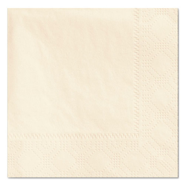 Beverage Napkins, 2-ply, 9 1/2 X 9 1/2, Ecru, 1000/carton