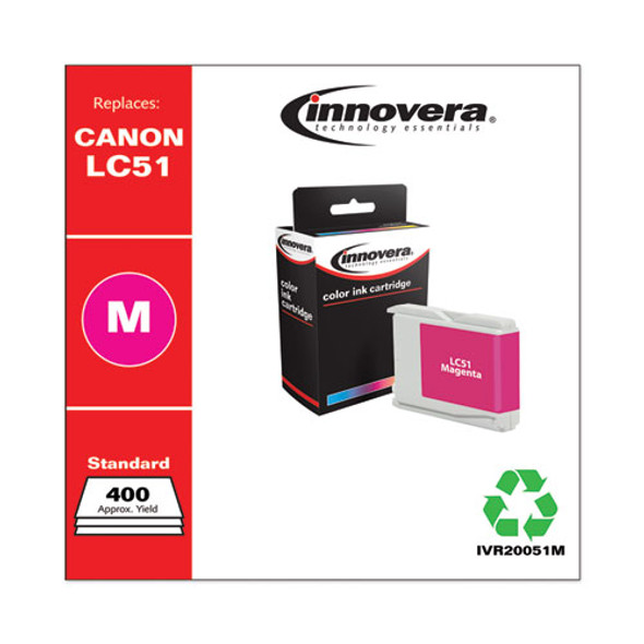 Remanufactured Lc51m Ink, 400 Page-yield, Magenta